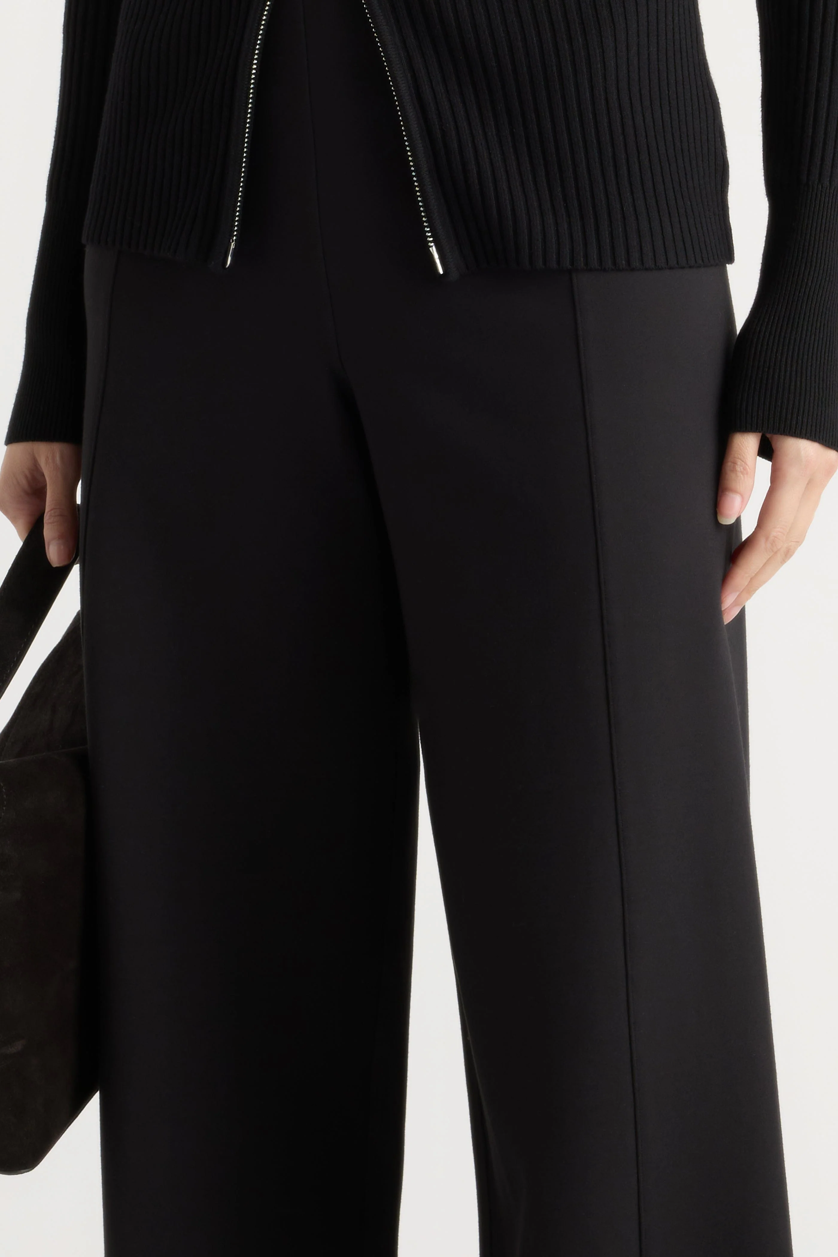 Anh Wide-Leg Ponte Stretch Pant - Image 6