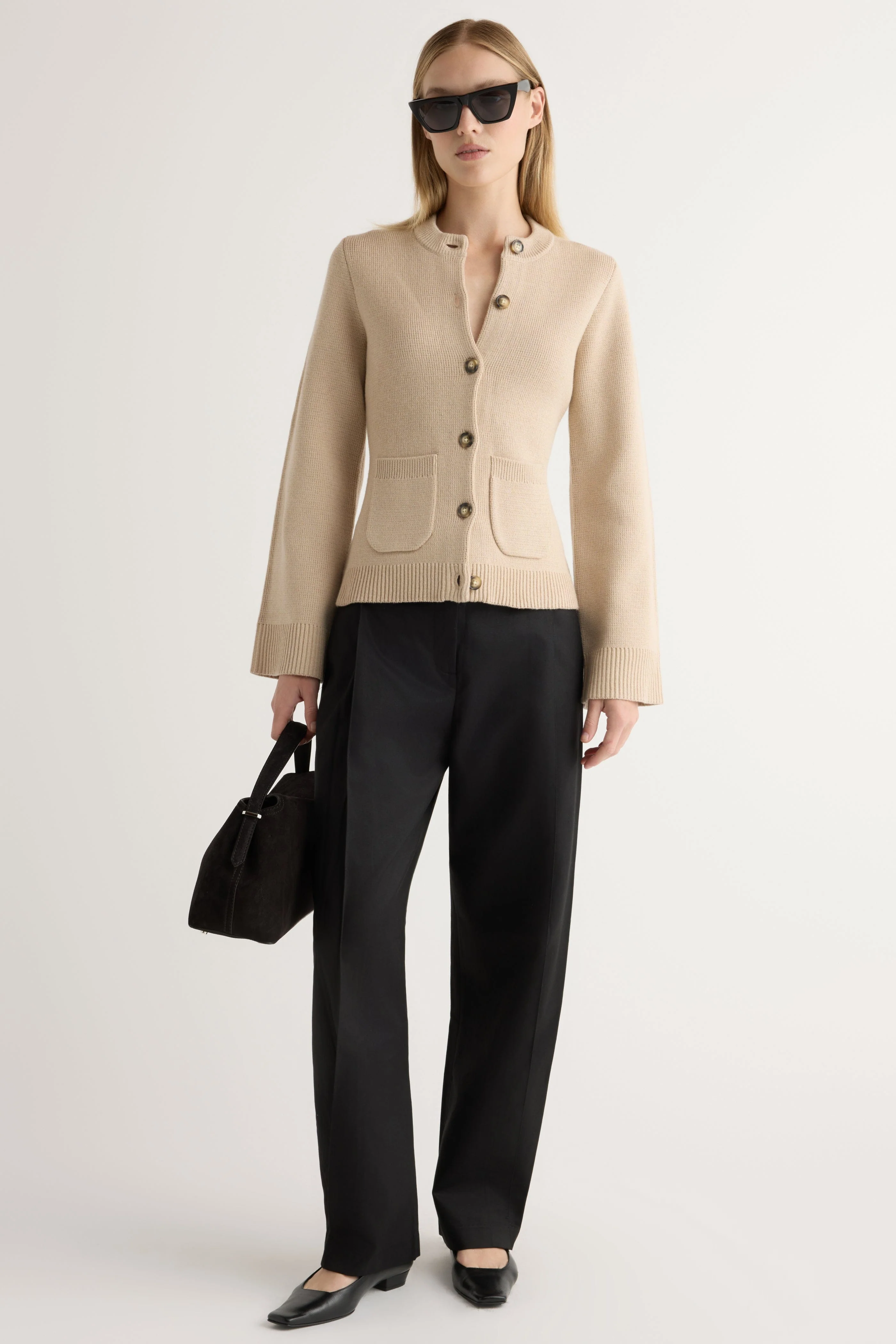 Eames Organic Cotton-Wool Cardigan - Image 3