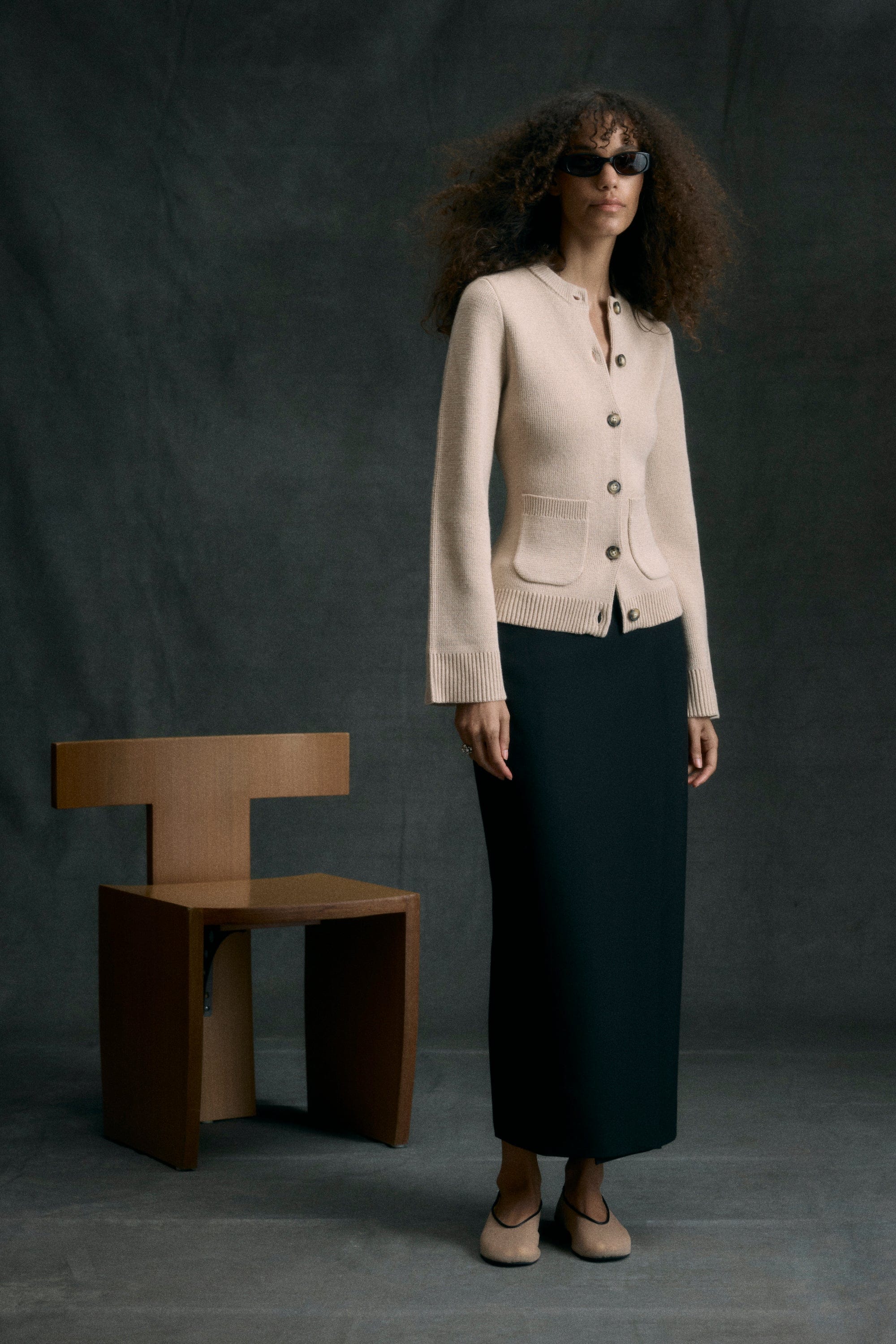 Eames Organic Cotton-Wool Cardigan - Image 8