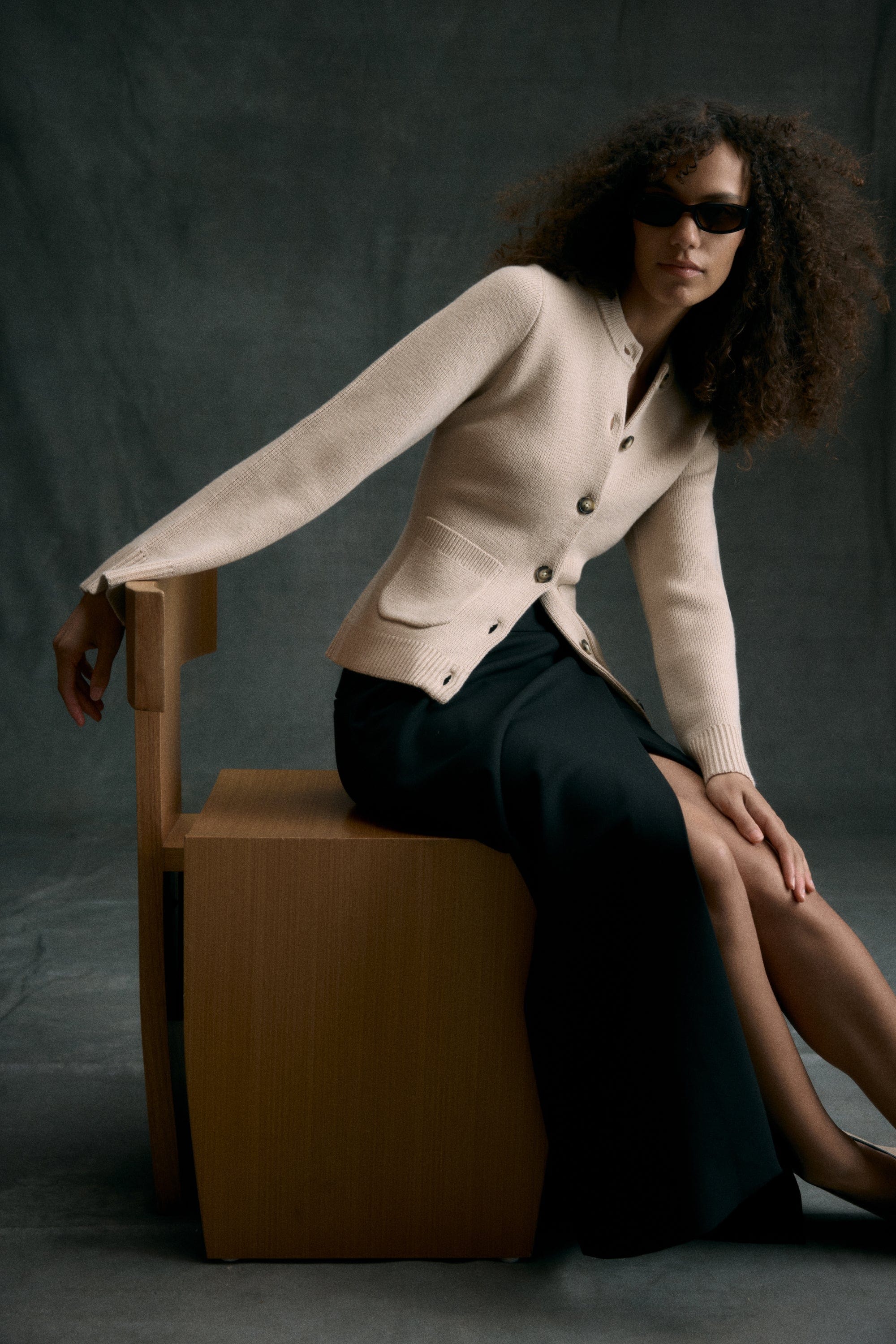 Eames Organic Cotton-Wool Cardigan - Image 9