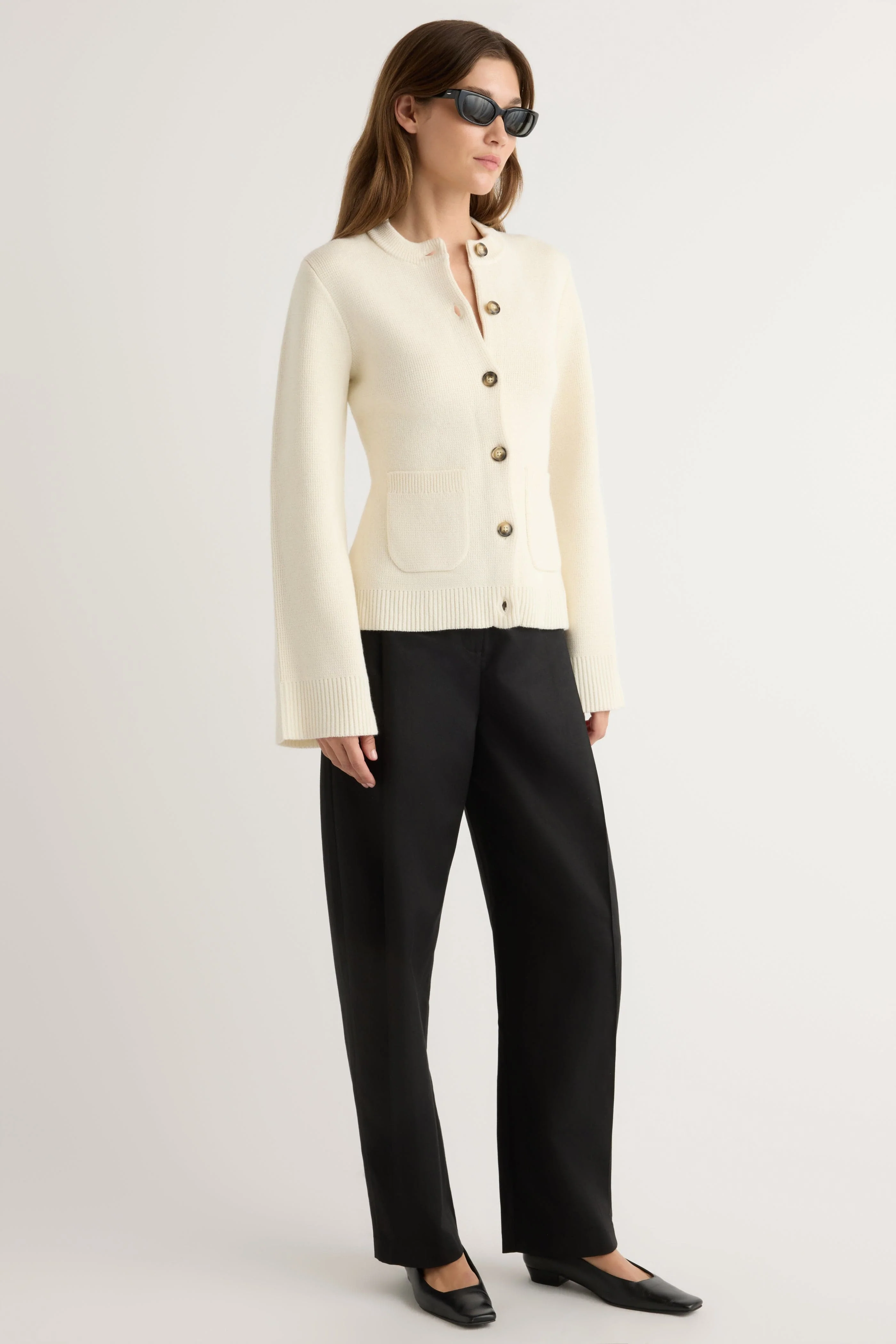 Eames Organic Cotton-Wool Cardigan - Image 3