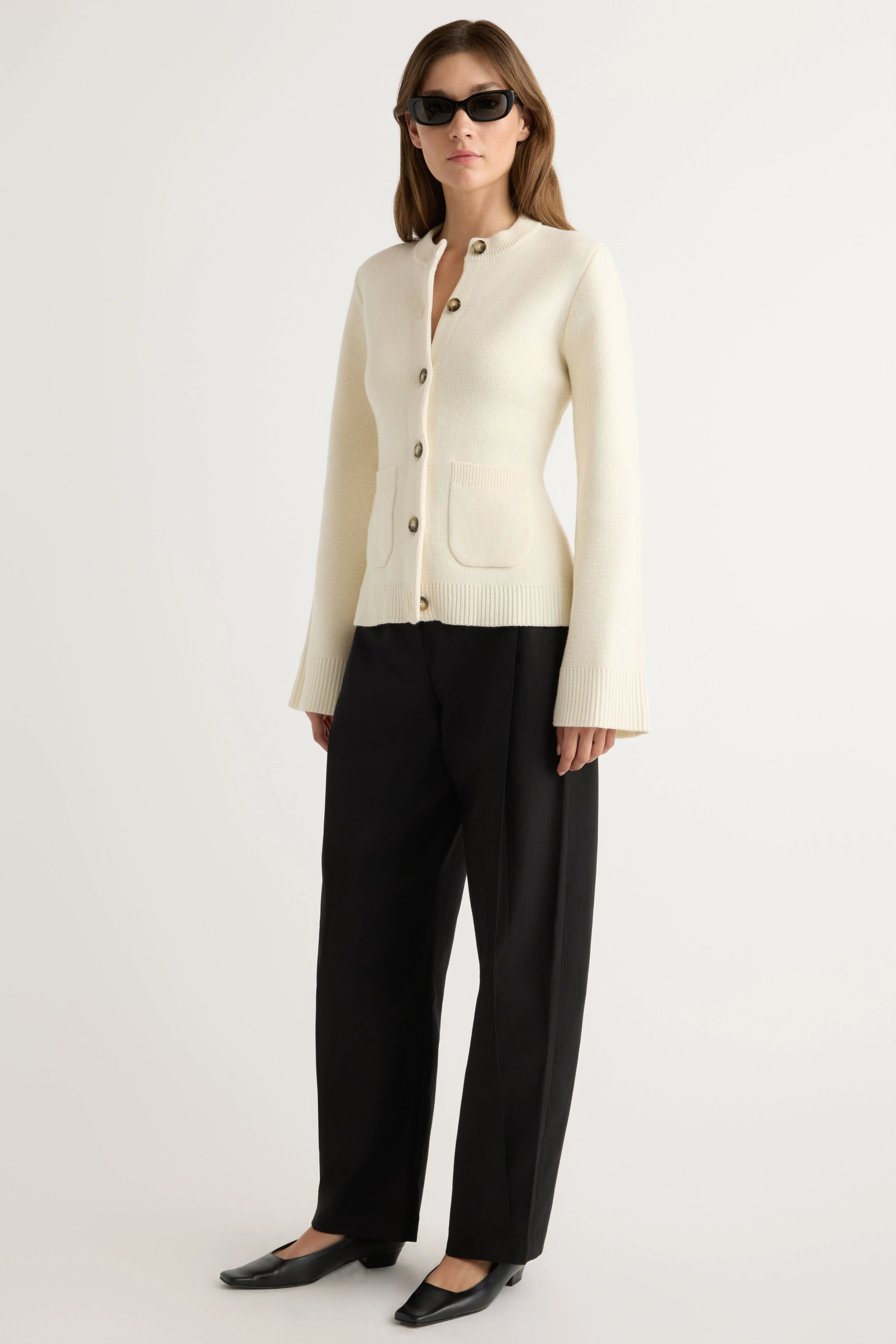 Eames Organic Cotton-Wool Cardigan - Image 5