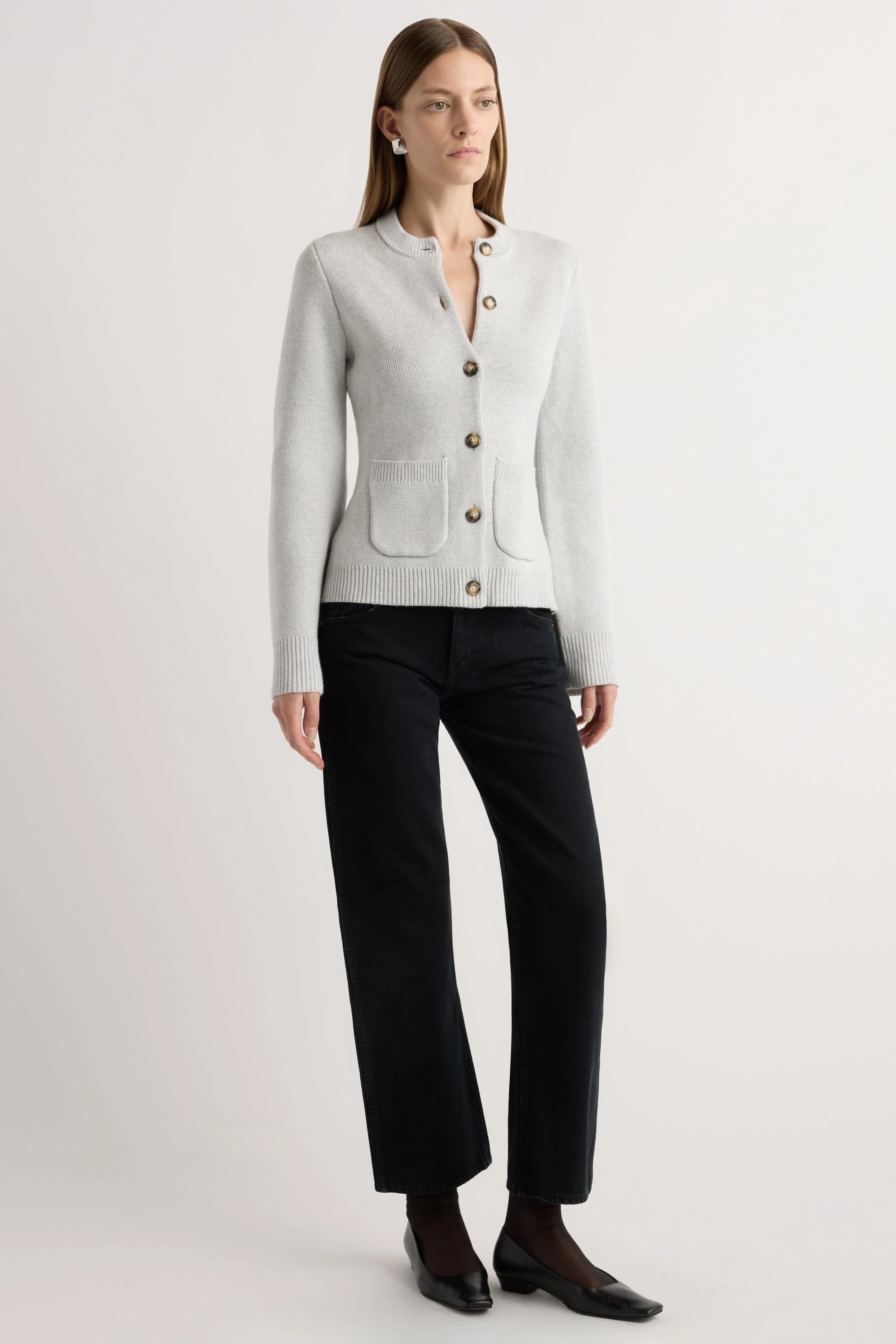 Eames Organic Cotton-Wool Cardigan - Image 3