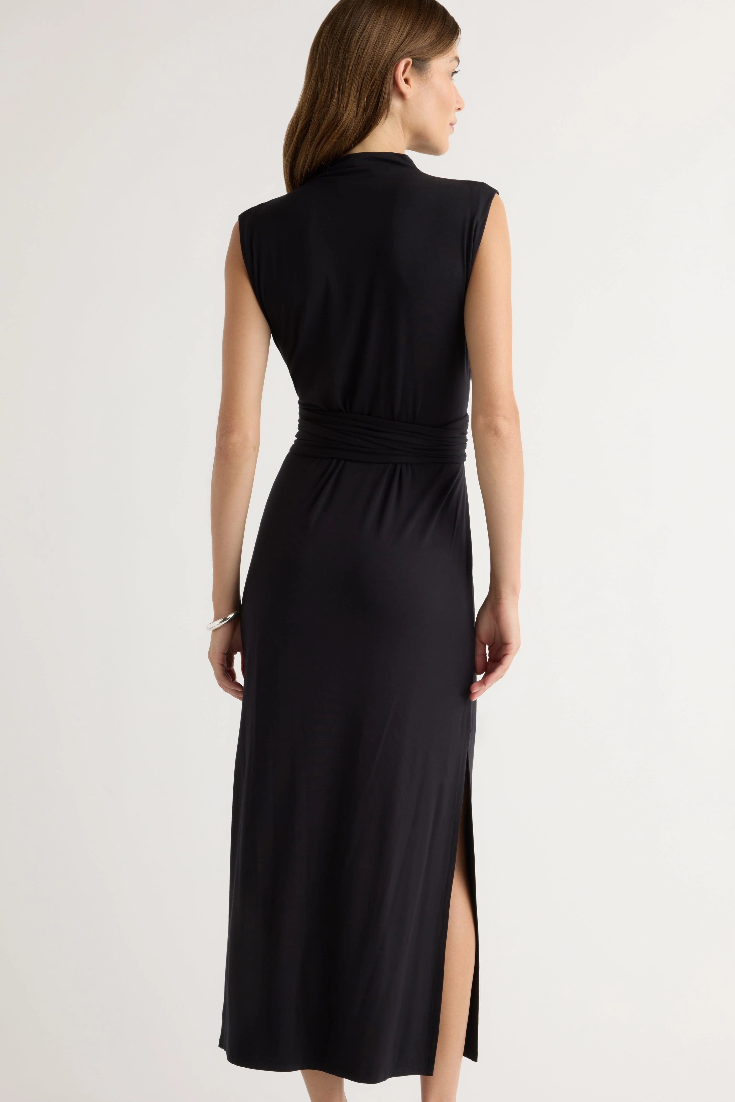 Eden Sleeveless Tie-Front Dress - Image 6