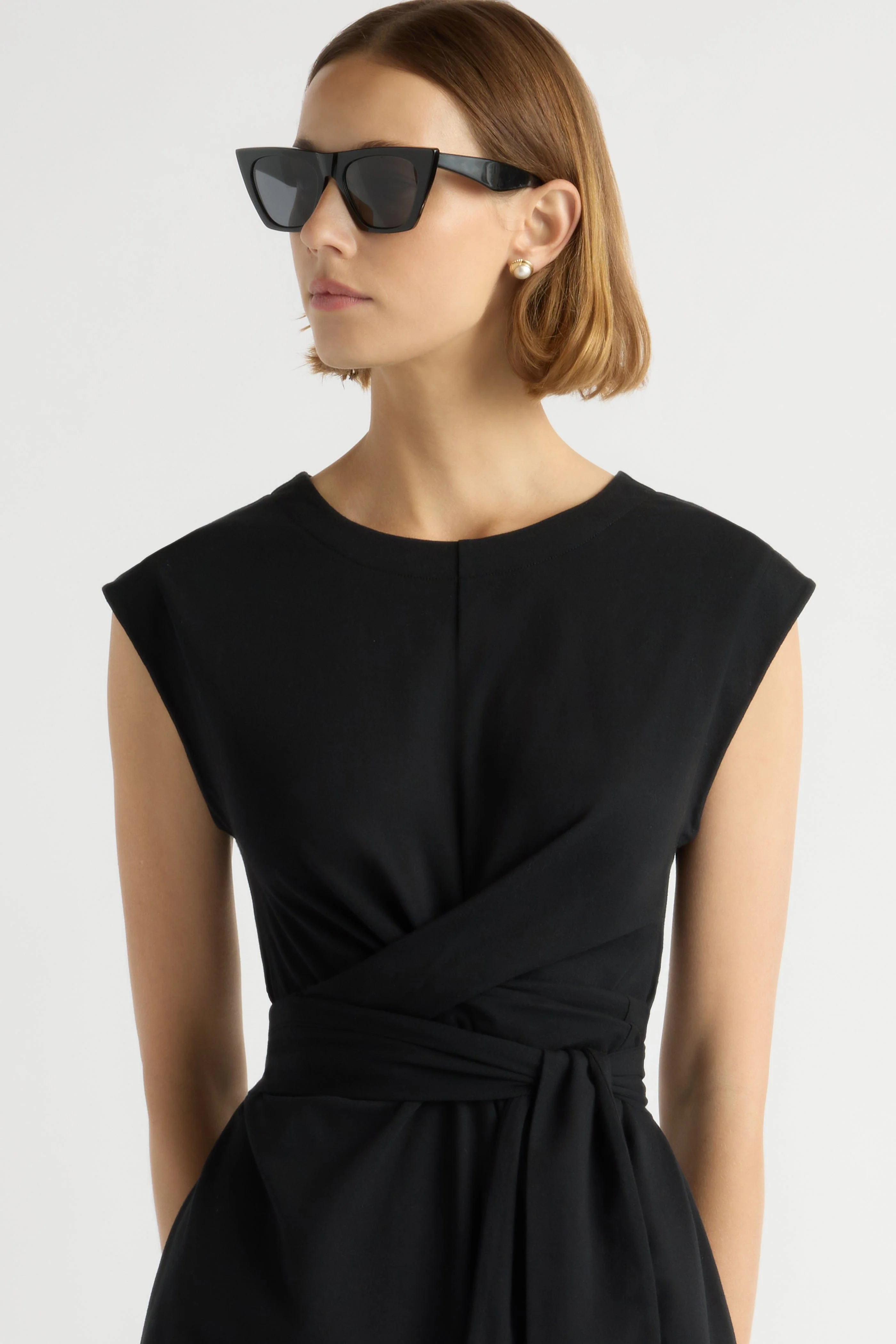 Fei Tie-Front Organic Cotton Dress - Image 3