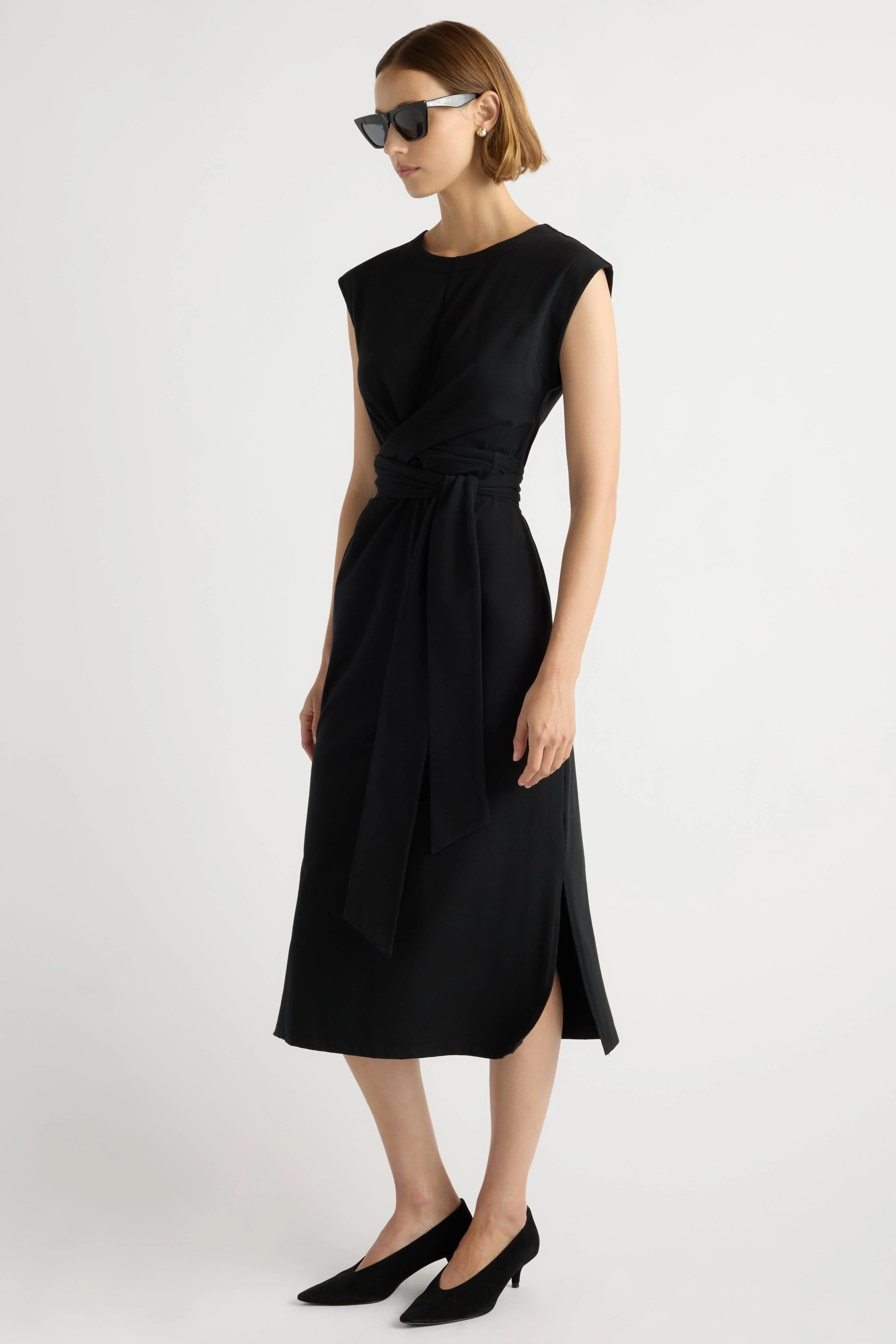 Fei Tie-Front Organic Cotton Dress - Image 4