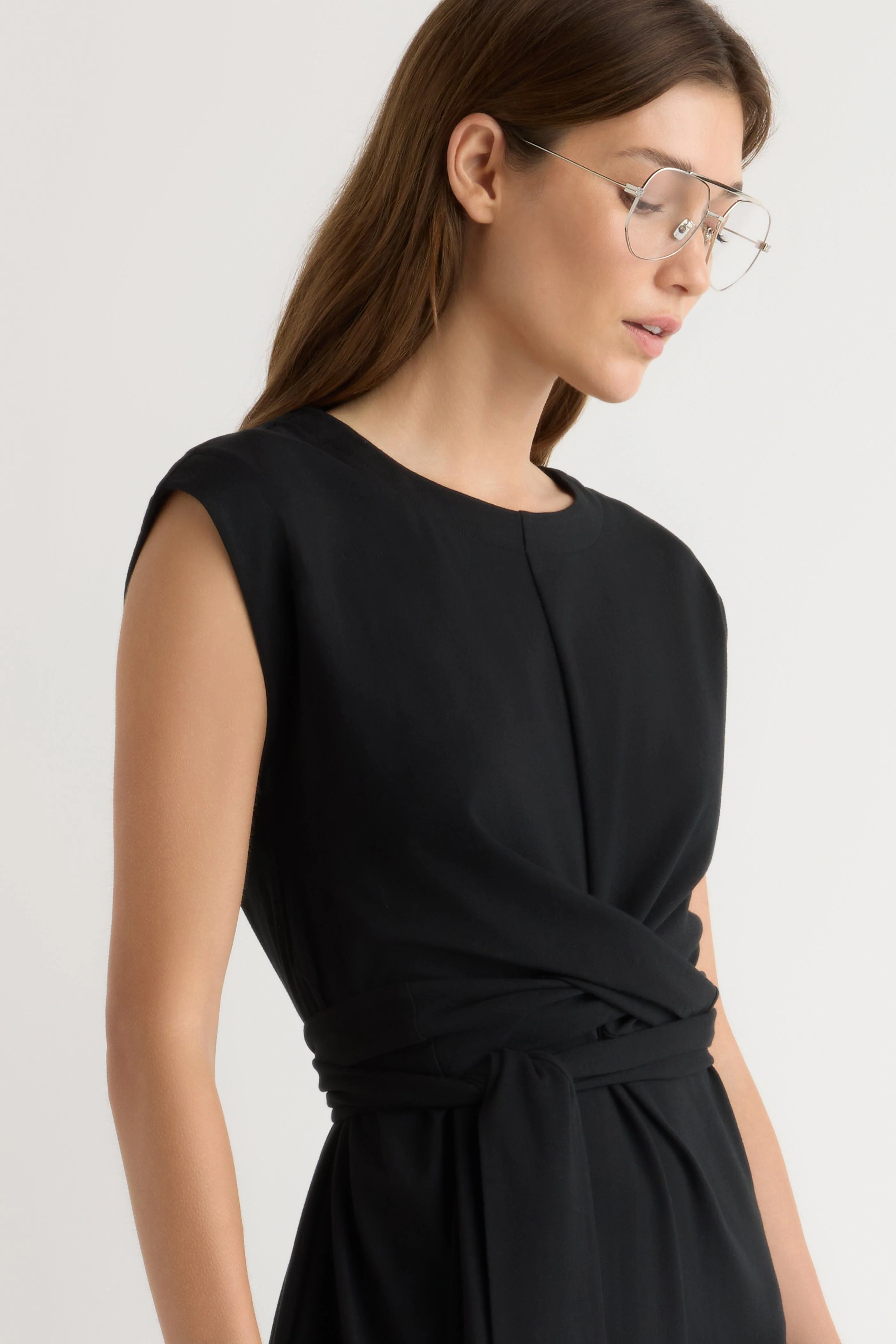 Fei Tie-Front Organic Cotton Dress - Image 9