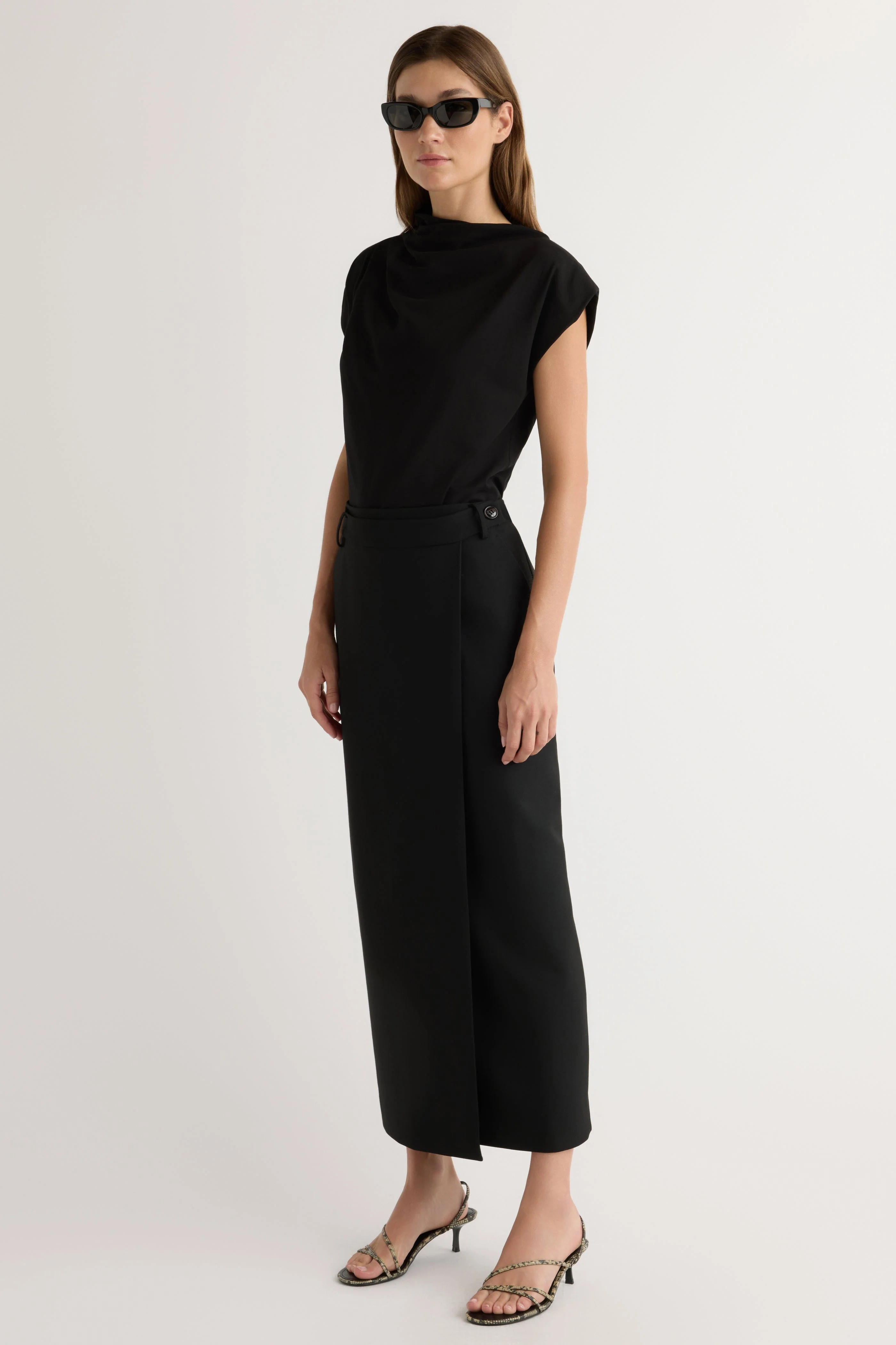 Kenny Asymmetric-Neck Tee - Image 11