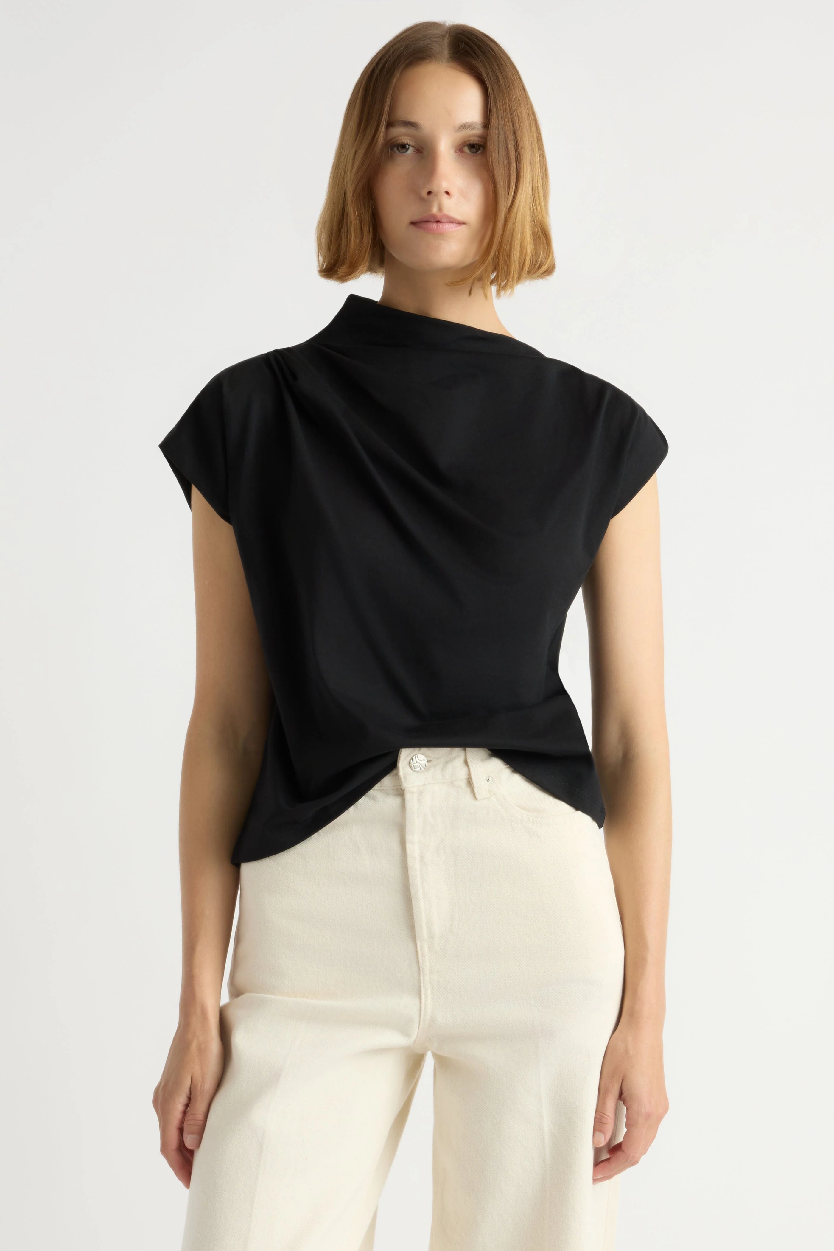 Kenny Asymmetric-Neck Tee - Image 3