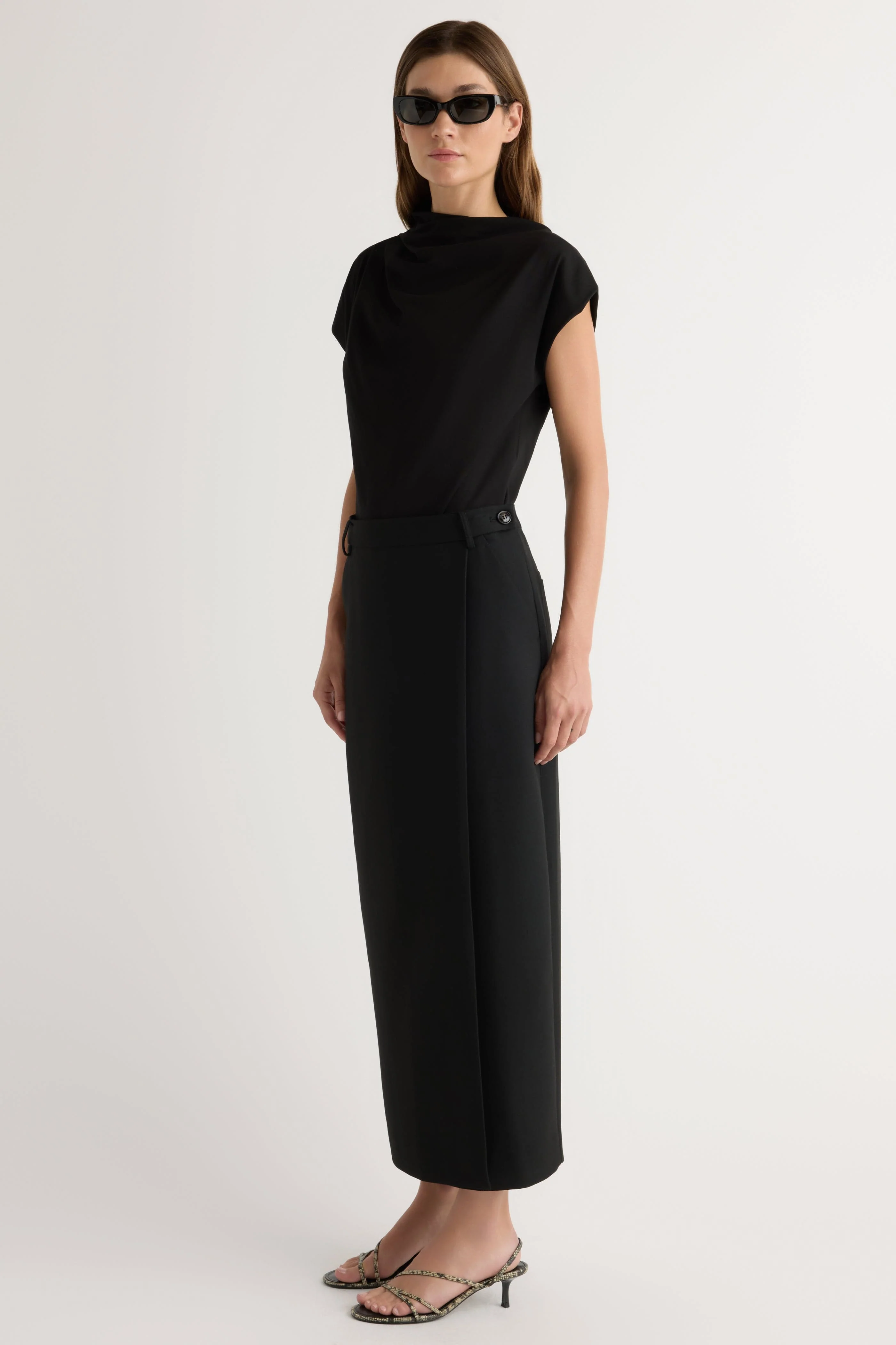 Kenny Asymmetric-Neck Tee - Image 9