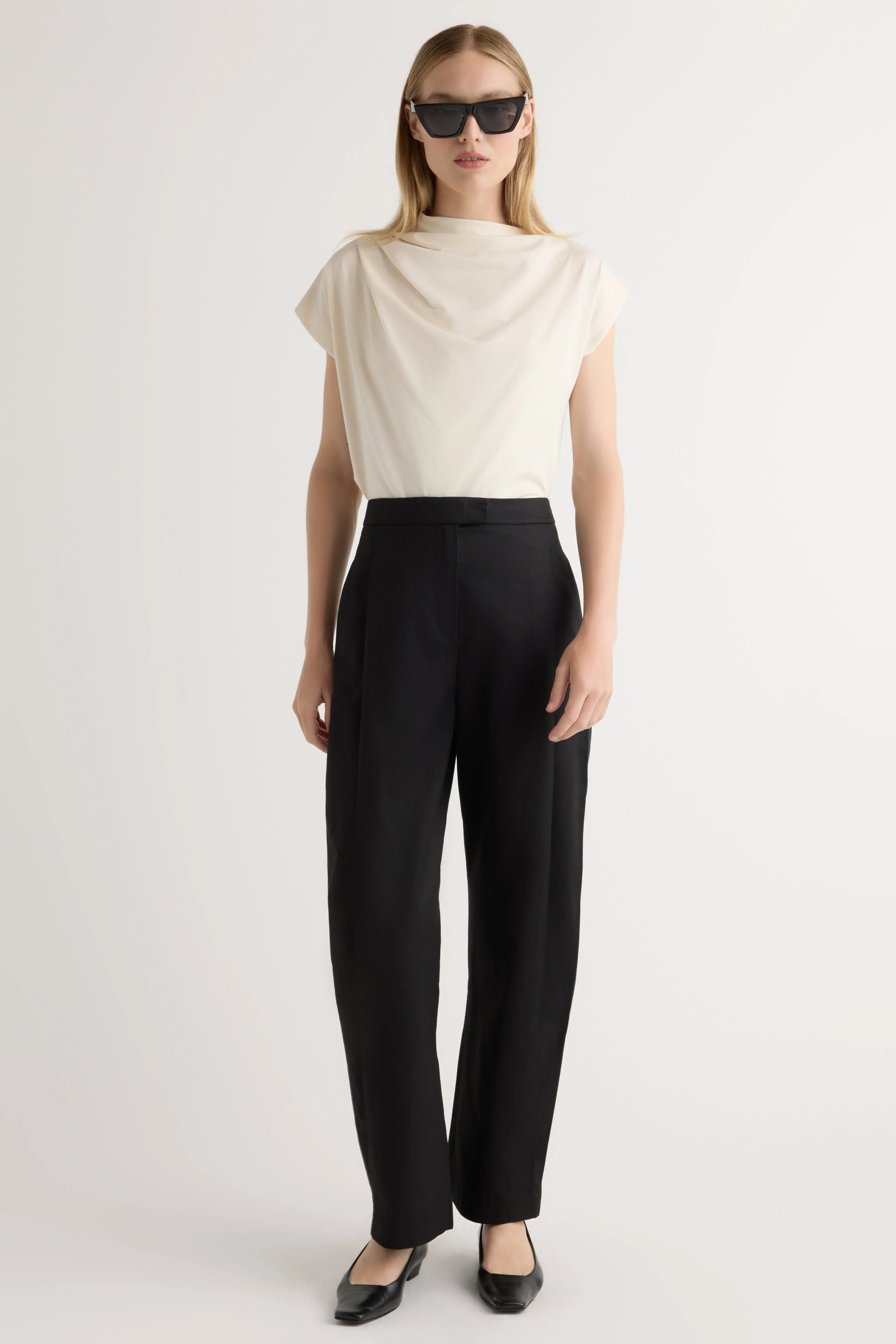 Kenny Asymmetric-Neck Tee - Image 3