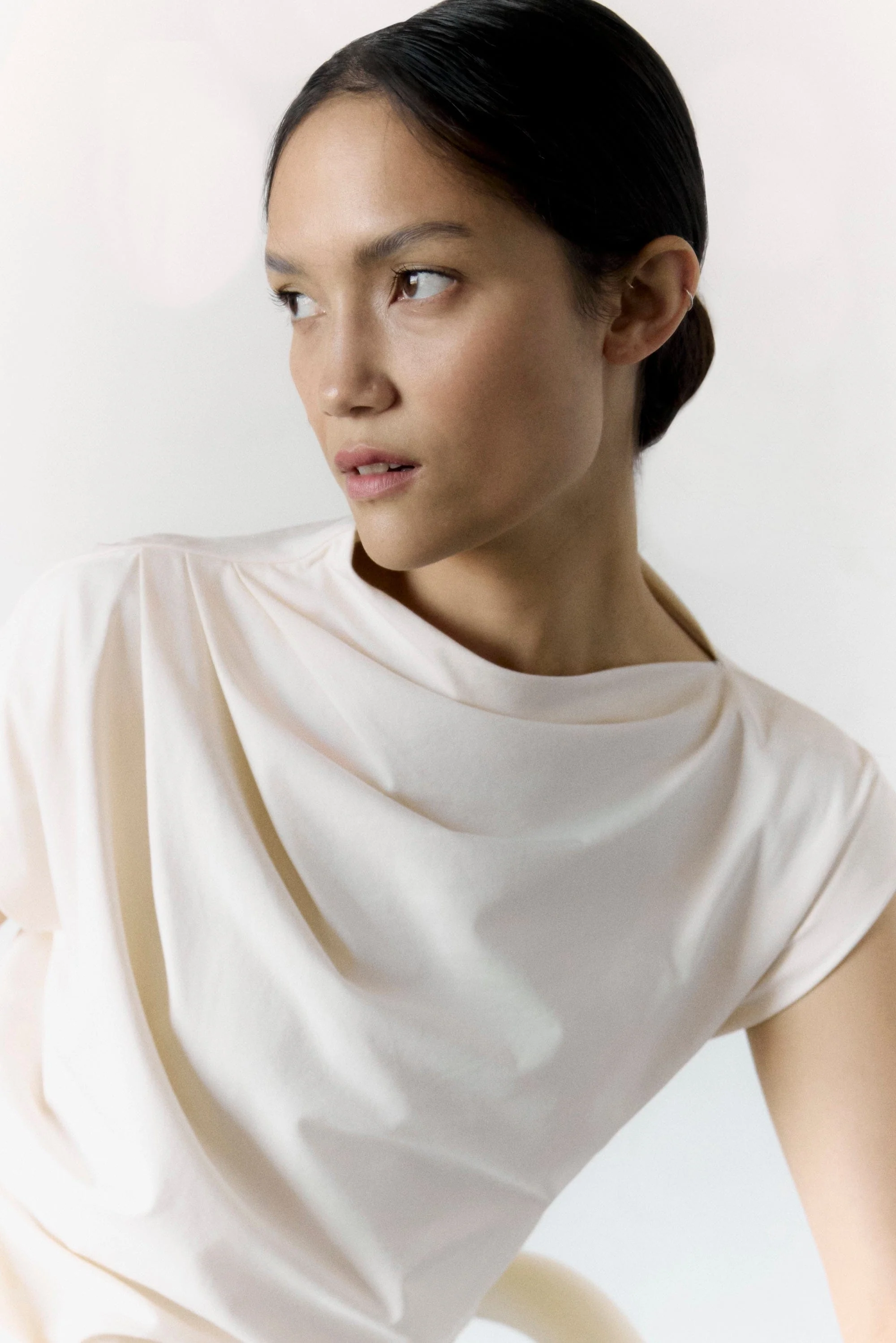 Kenny Asymmetric-Neck Tee - Image 8