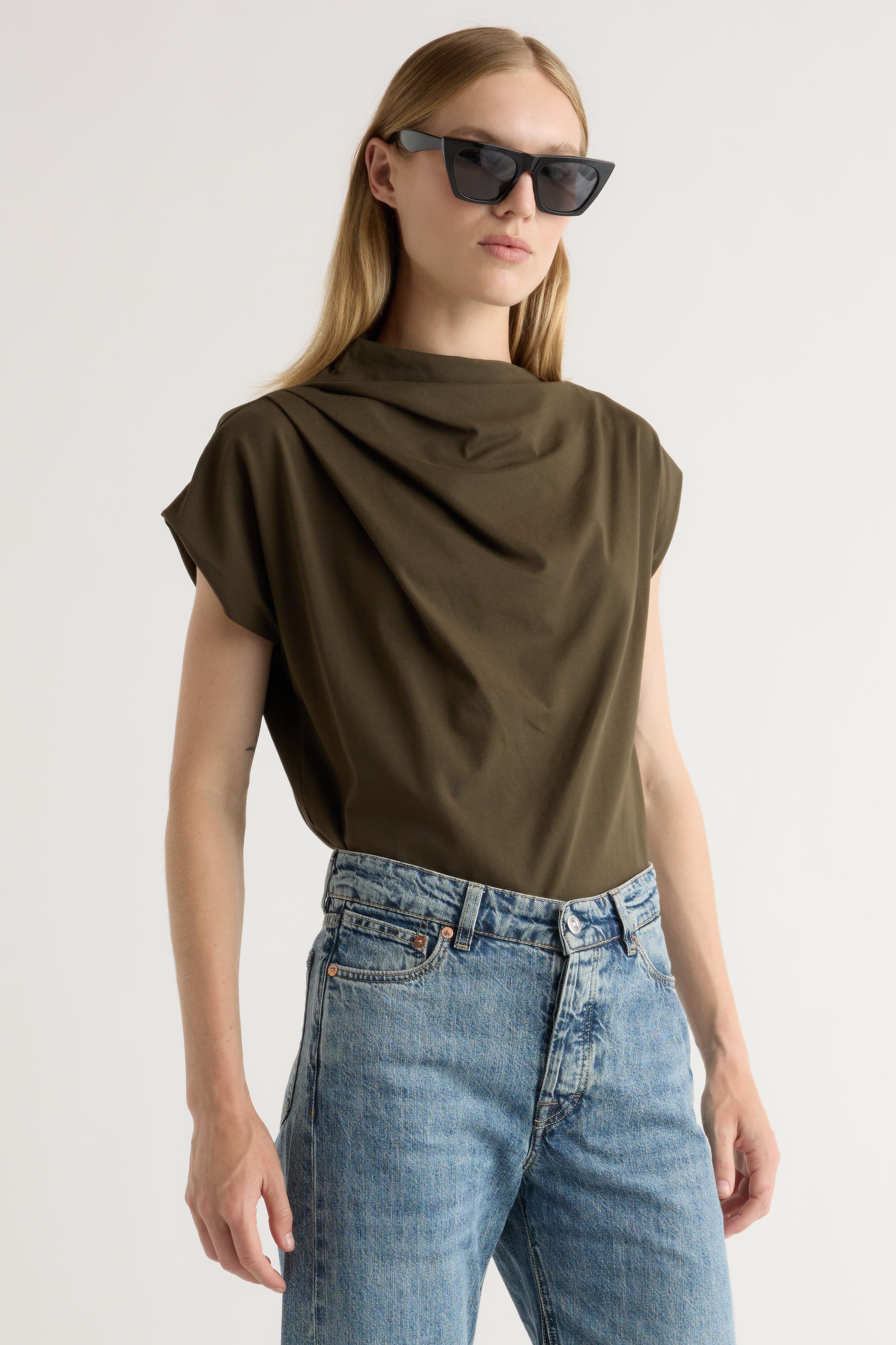 Kenny Asymmetric-Neck Tee - Image 3