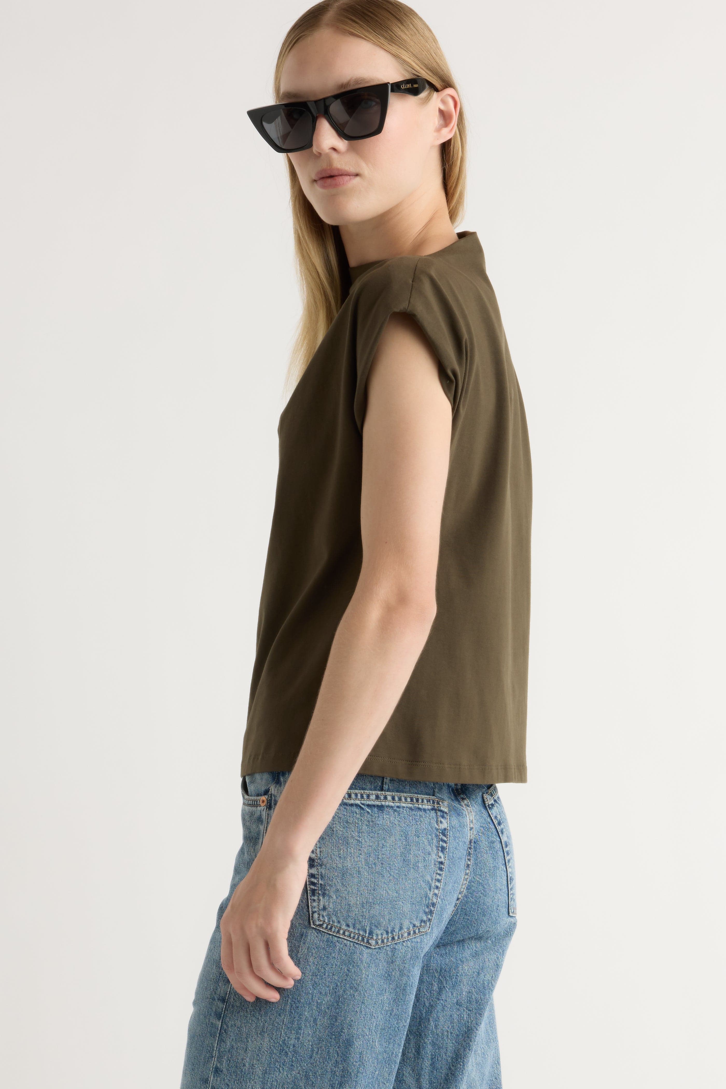 Kenny Asymmetric-Neck Tee - Image 6