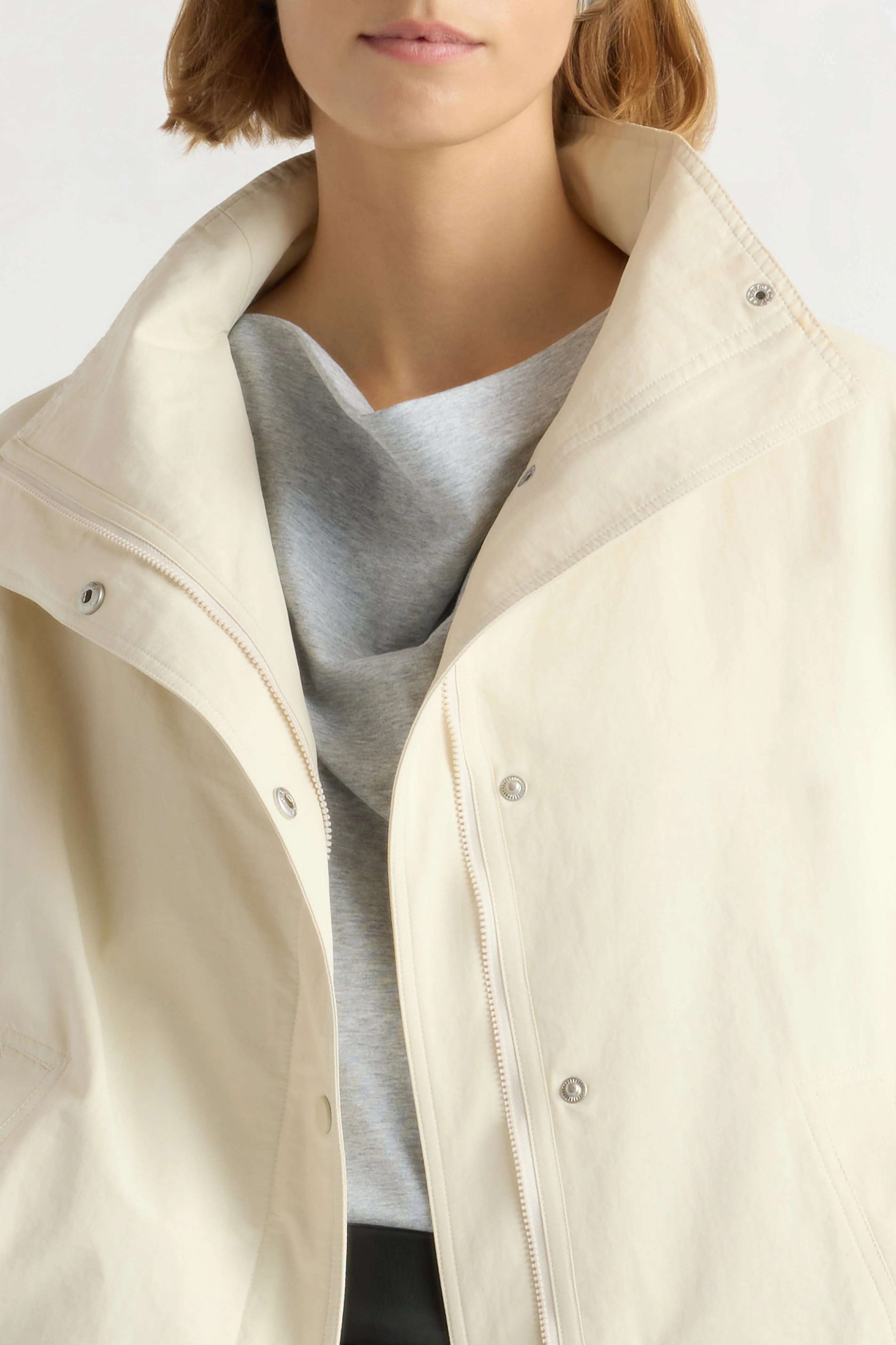 Padma Two-Way Zip Collared Jacket - Image 4