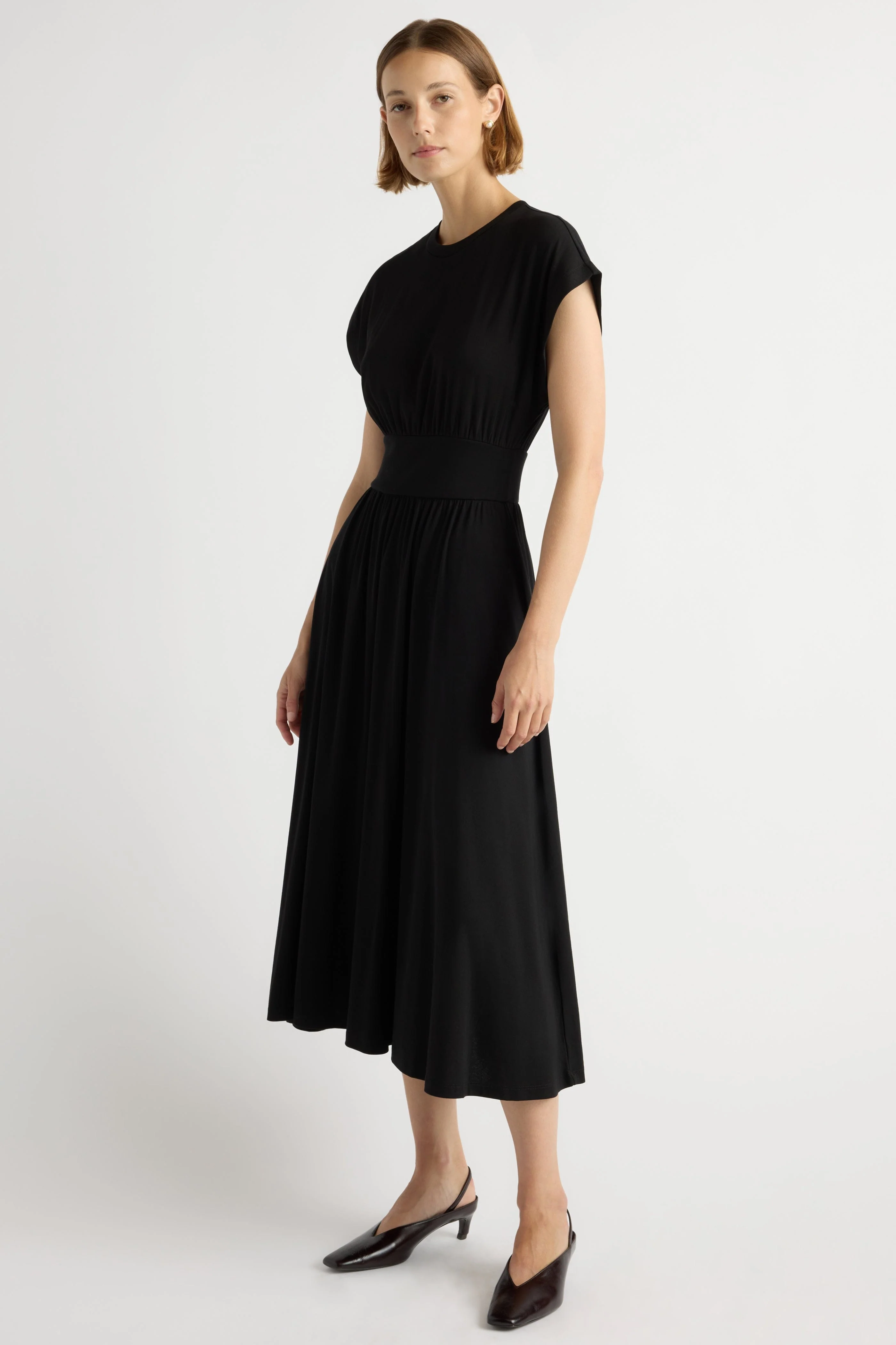 Prima Jersey Midi Dress - Image 4