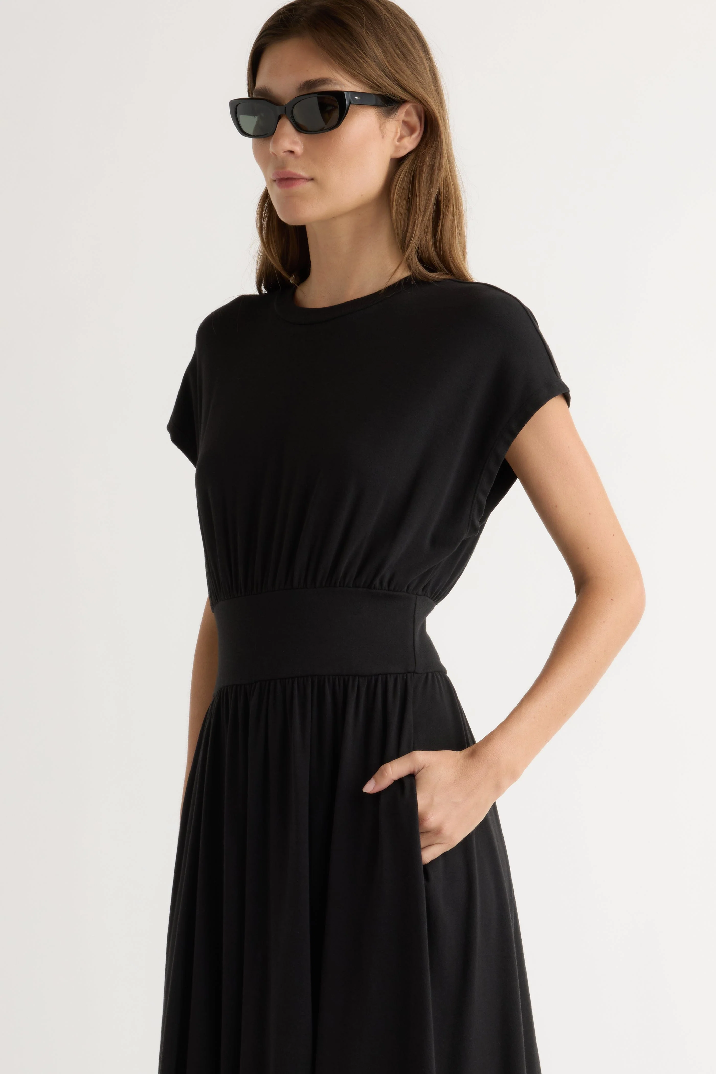 Prima Jersey Midi Dress - Image 8