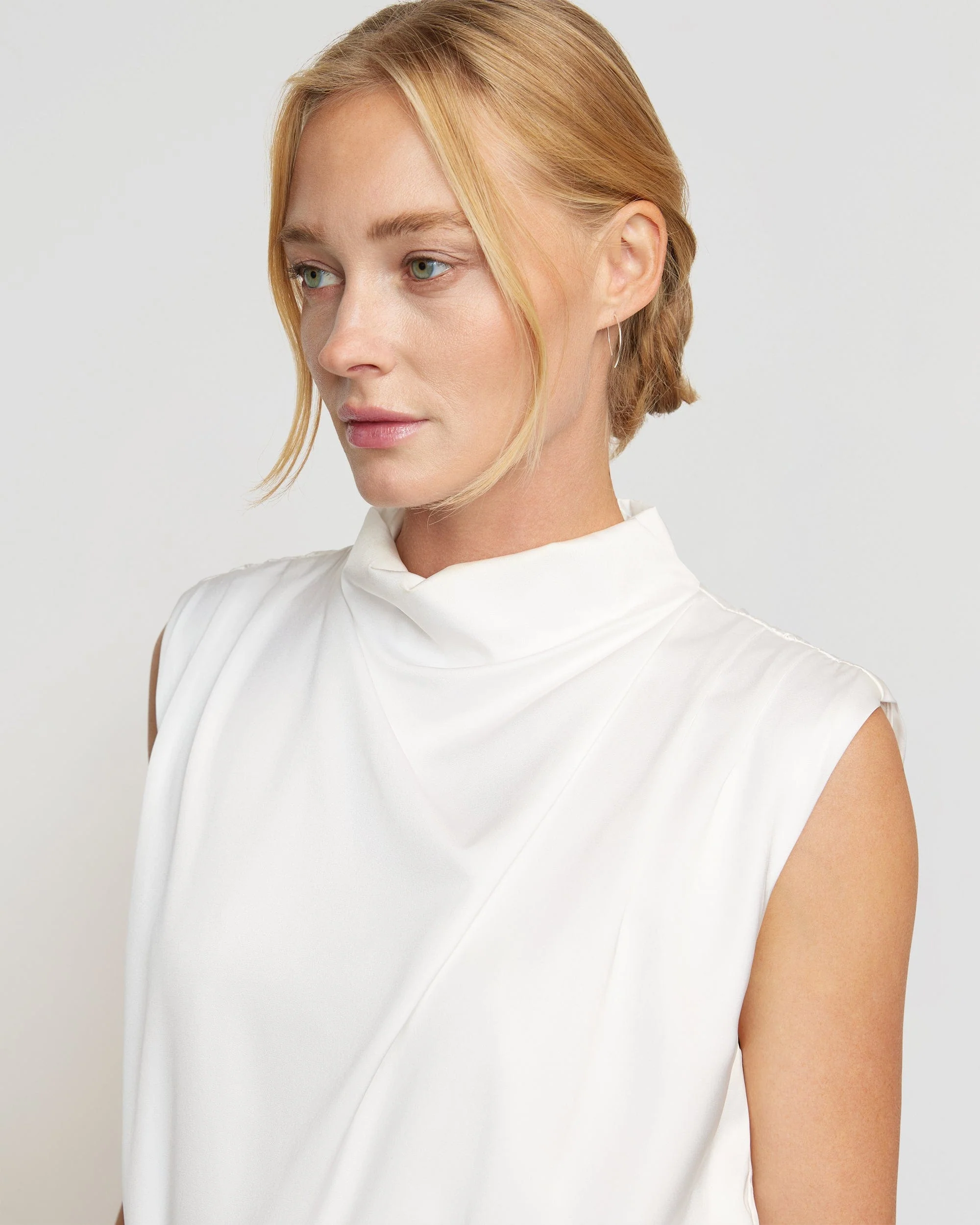 Sterling Silver Wishbone Threader Earrings - Image 5