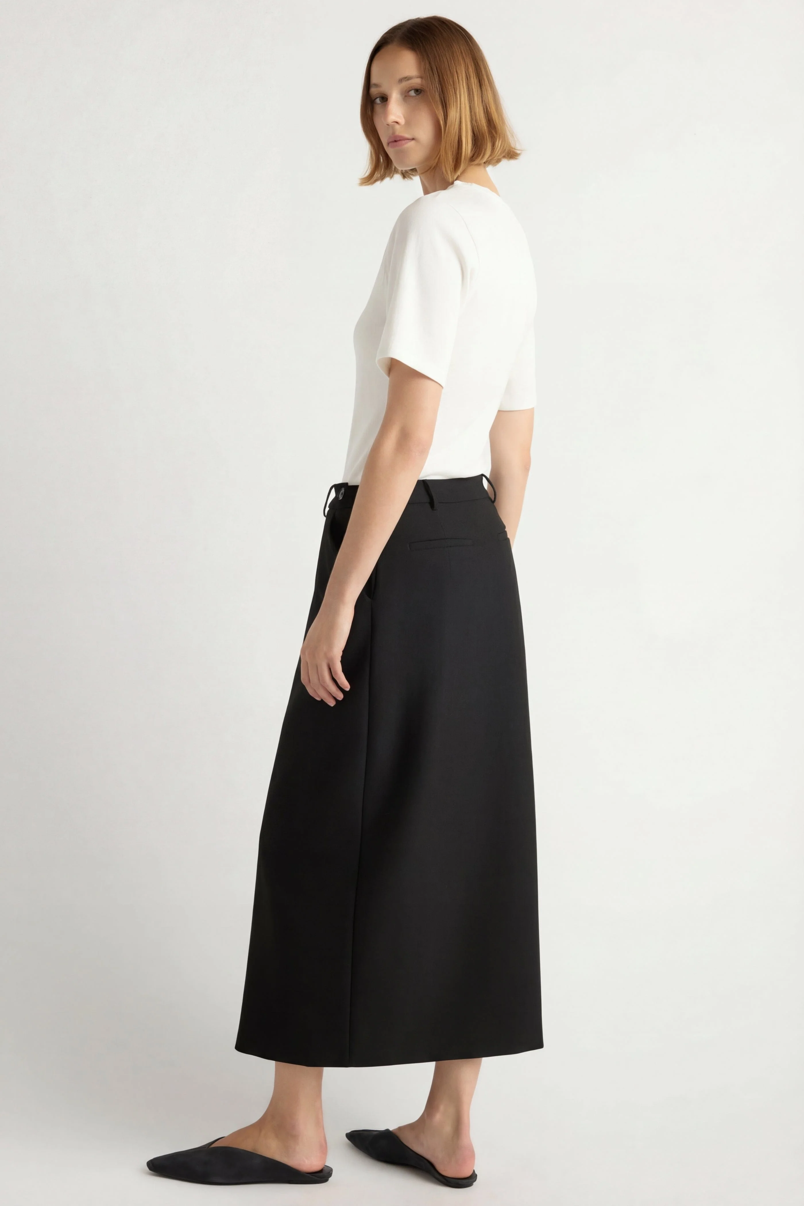 Spencer Suiting Wrap Maxi Skirt - Image 5