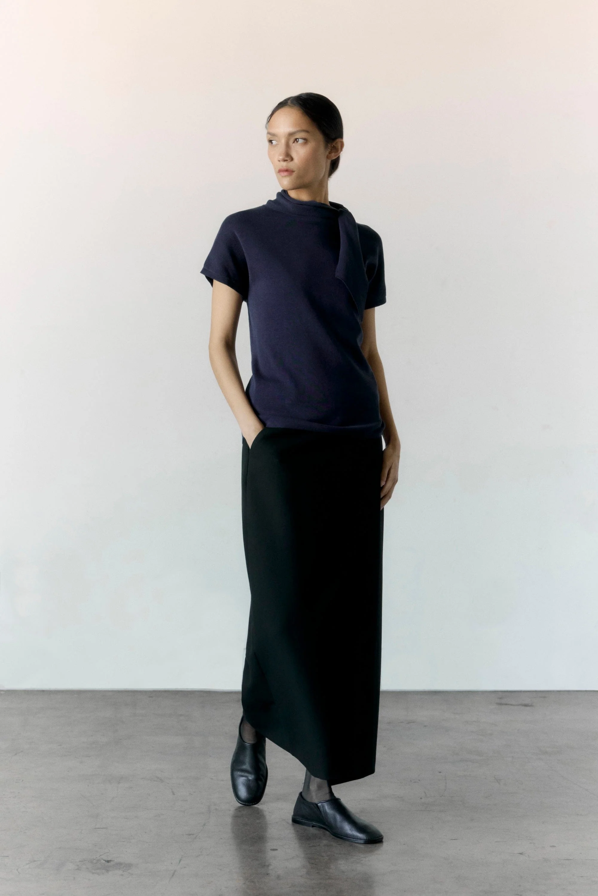 Spencer Suiting Wrap Maxi Skirt - Image 6