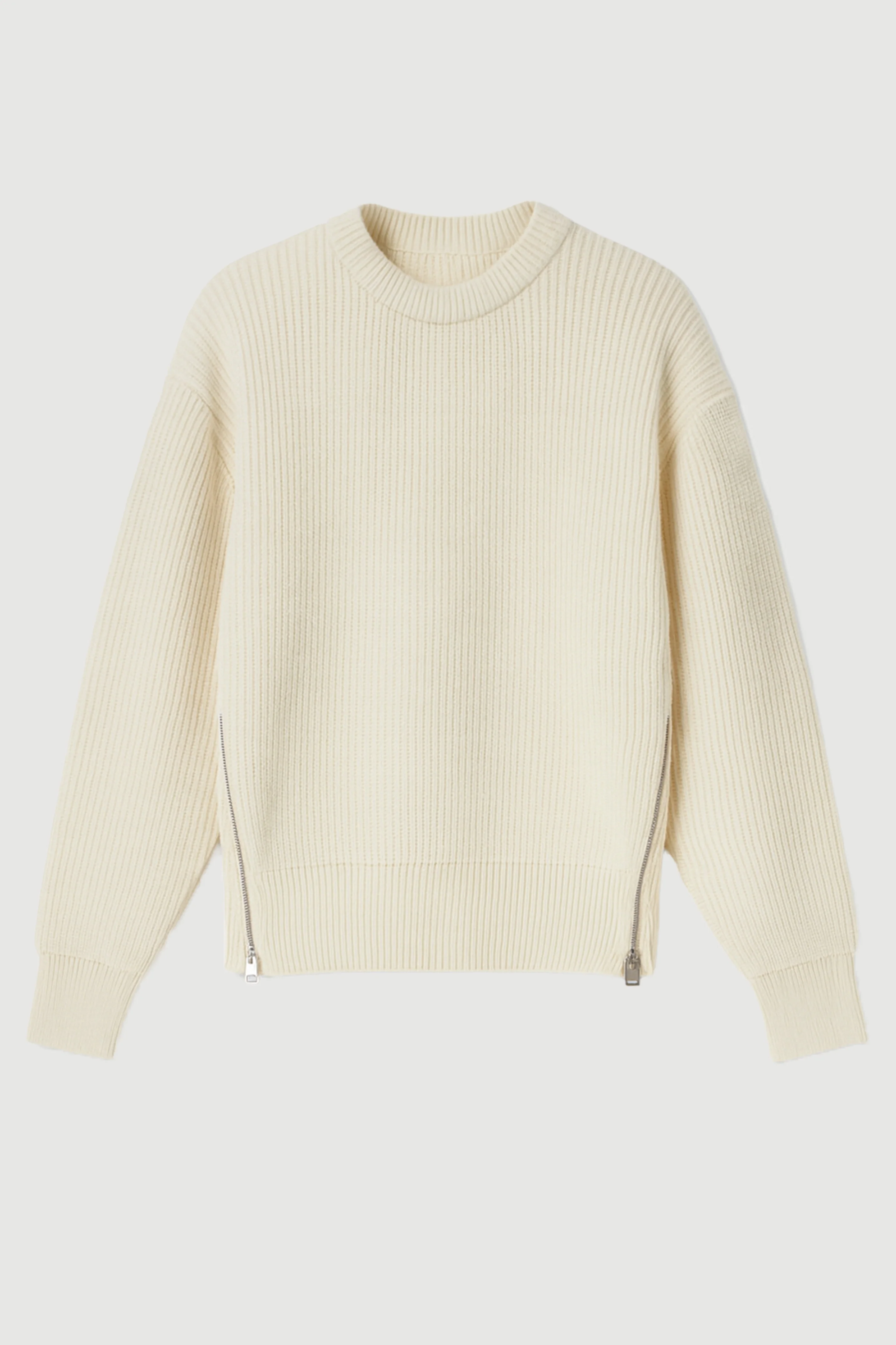 Tate Organic Cotton Side-Zip Sweater - Image 8